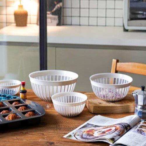 Duman Dorna Round Basin Bowl Set 4-Pcs