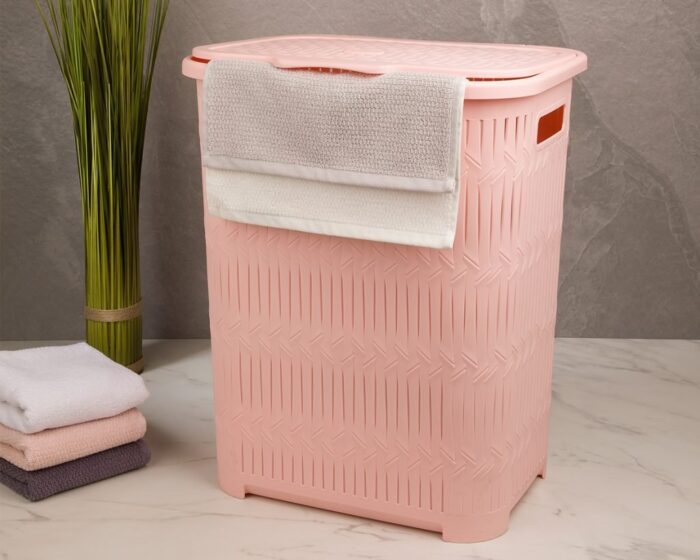 Limon Laundry Basket Large (Bamboo Design) - Image 2