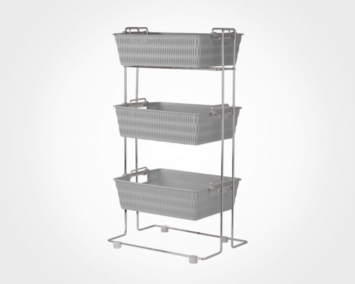Limon Onion Rack 3-Floor Rectangle with Stand - Image 5