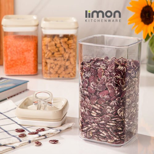 Sarina Square Canister Jar 1.9 L