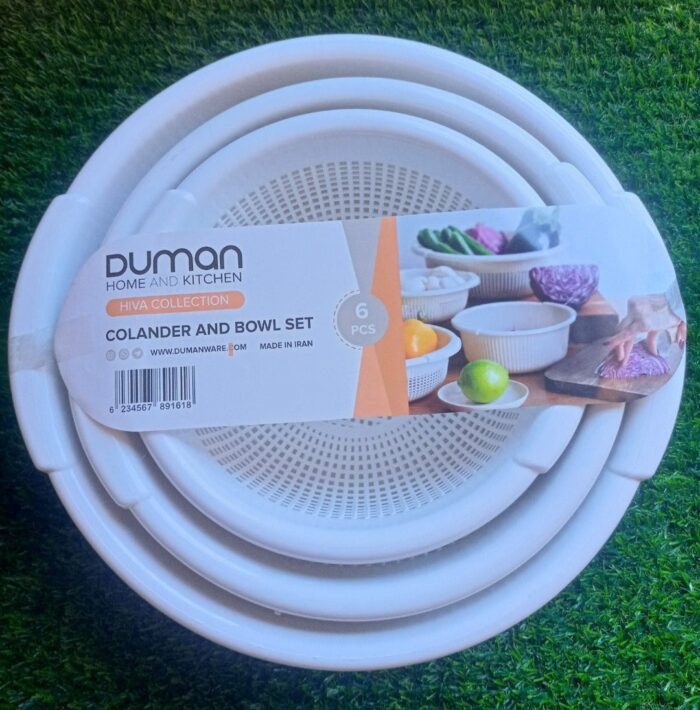 Duman Colander & Bowl Set 6-Pcs! - Image 8