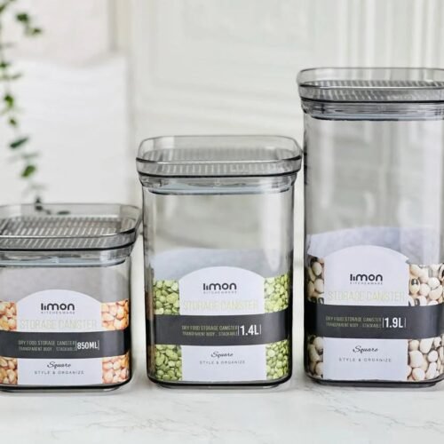 Limon Royal Acrylic Canister Jars (Square)!