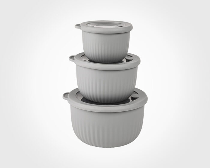 Limon Bowl Set – 3 Pc's with Vented Lid - Image 5