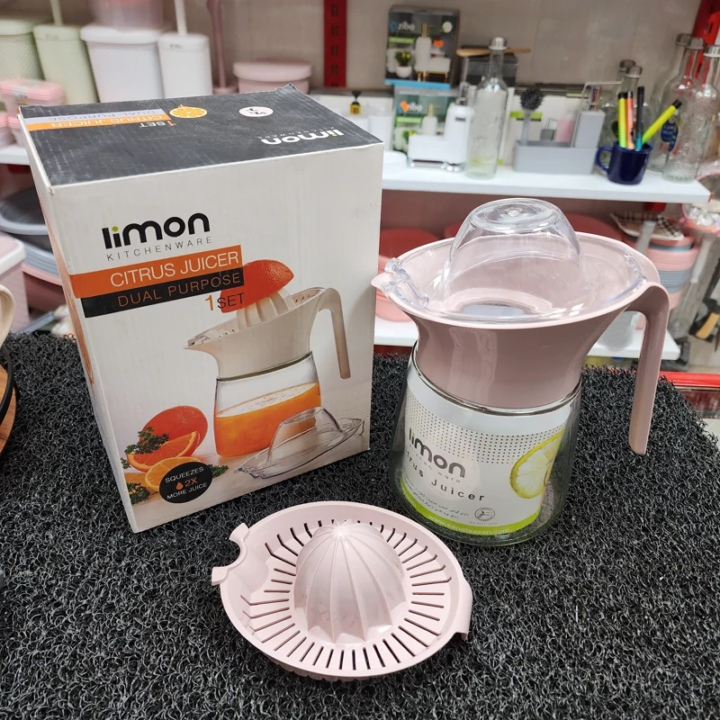 Limon CitrusEase Glass Juicer & Pitcher – 2-in-1 Citrus Press & Server - Image 3