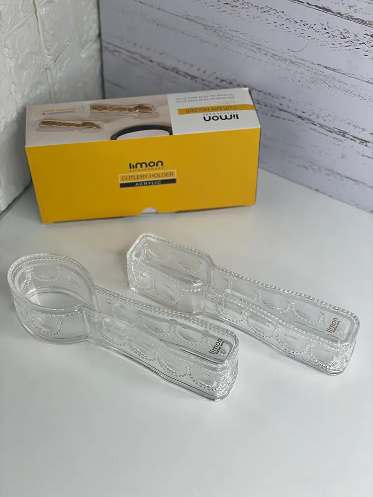 Deluxe Spoons & Forks Holder with Lid by Limon - Image 2