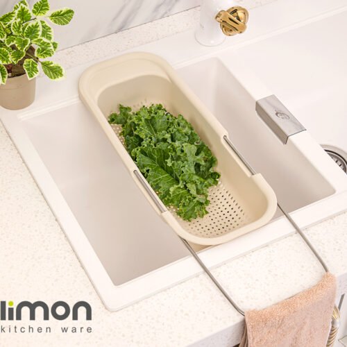 multipurpose sink drain basket by limon