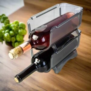 fridge mate stackable bottle holder by limon