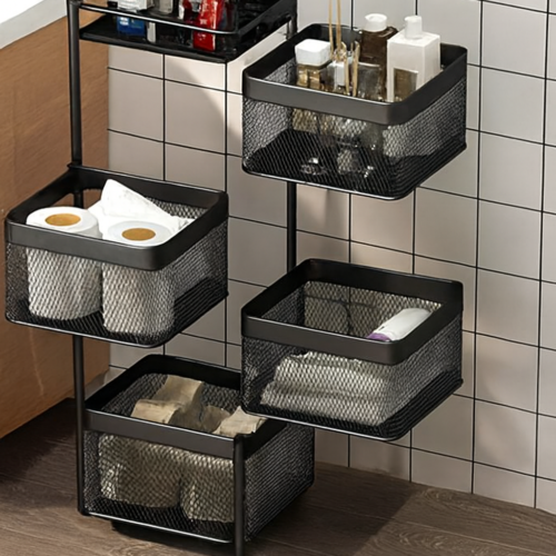 counter top vegetable metal trolley