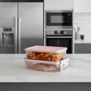 freshseal rectangular storage box (pack of 2) by limon