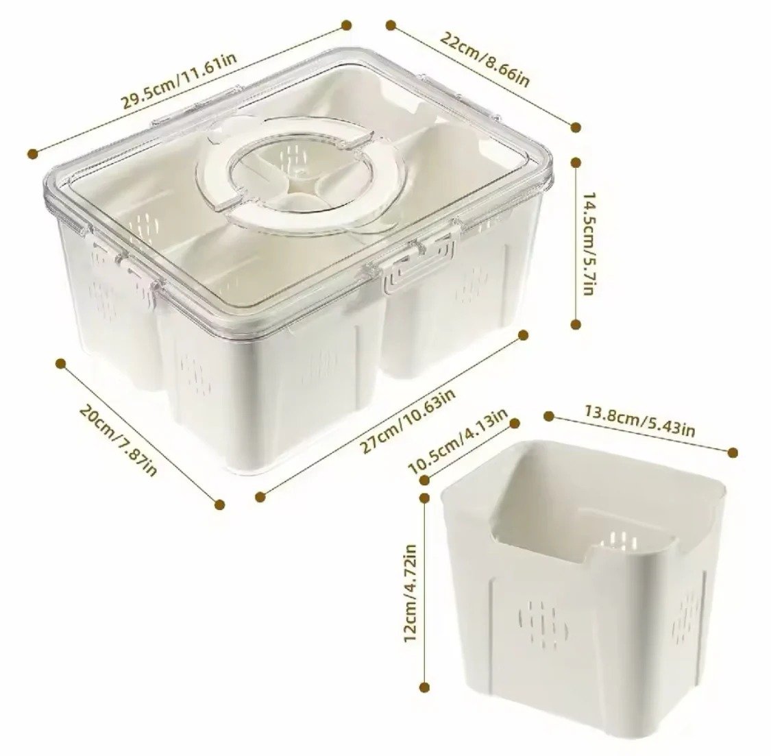 fresh storage 4 portion box fresh storage 4 portion box