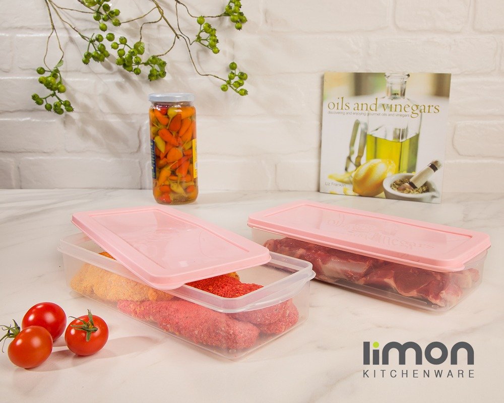 freshseal rectangular storage box (pack of 2) by limon freshseal rectangular storage box (pack of 2) by limon