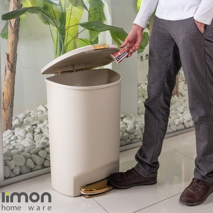 homemax 50l pedal dustbin by limon homemax 50l pedal dustbin by limon