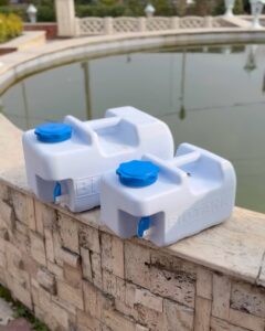 10 litre bio tank water dispenser with tap