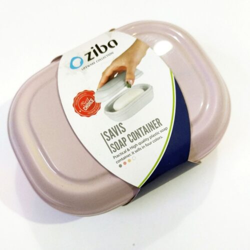 limon 3‑piece soap dish set with secure lid lock