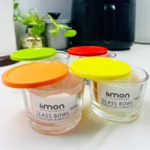 limon mini glass storage bowl 190ml