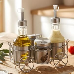 ziba circa 5‑piece condiment set