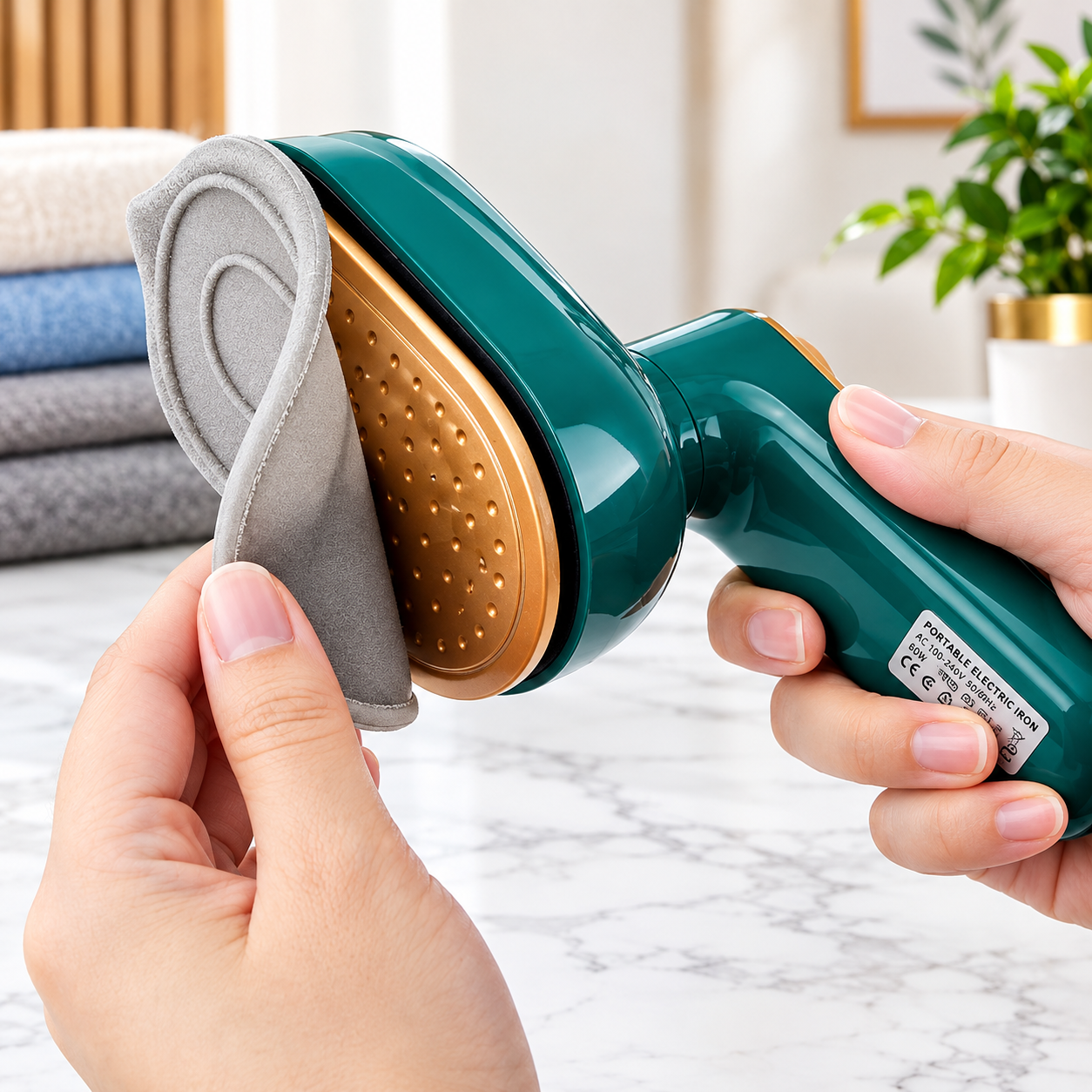 Mini Garment Steamer & Travel Iron - Image 4