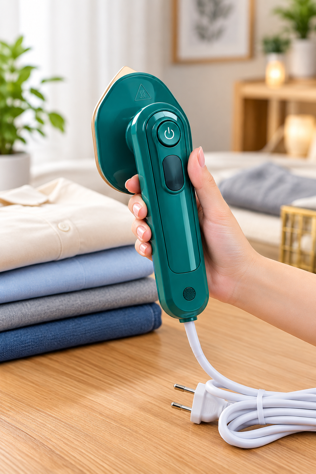 Mini Garment Steamer & Travel Iron - Image 3