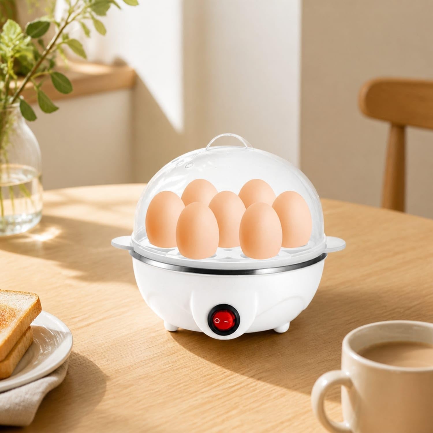 Electric Egg Boiler Automatic Egg Cooker for Quick Breakfast - Image 8