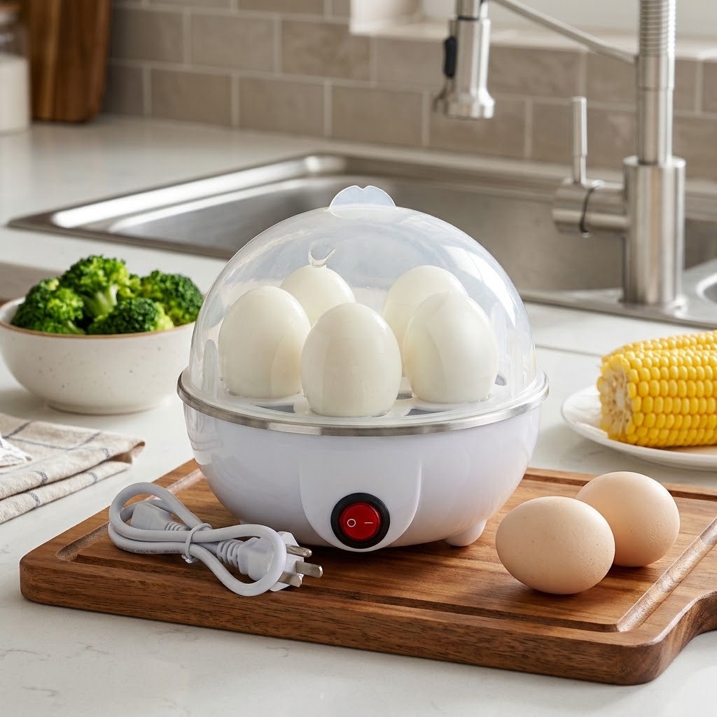 Electric Egg Boiler Automatic Egg Cooker for Quick Breakfast - Image 6