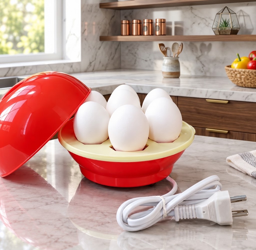 Electric Egg Boiler Automatic Egg Cooker for Quick Breakfast - Image 3