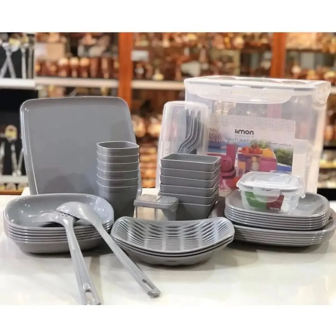 Limon Picnic Set 60 Pcs for 6-Person