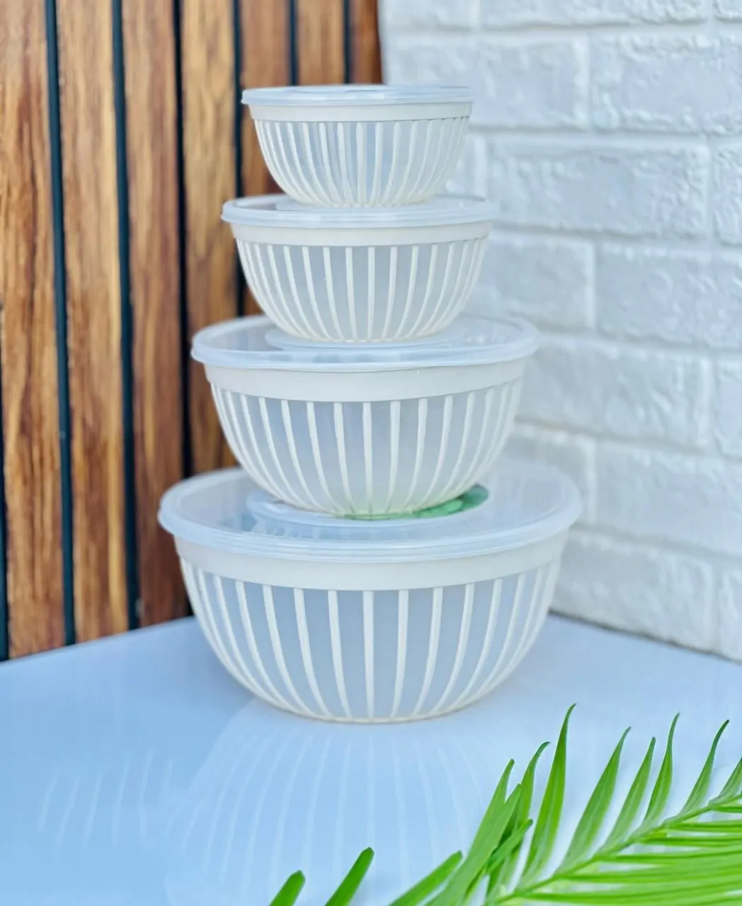 Duman Dorna Bowl Set with Lid 4-Pcs - Image 6