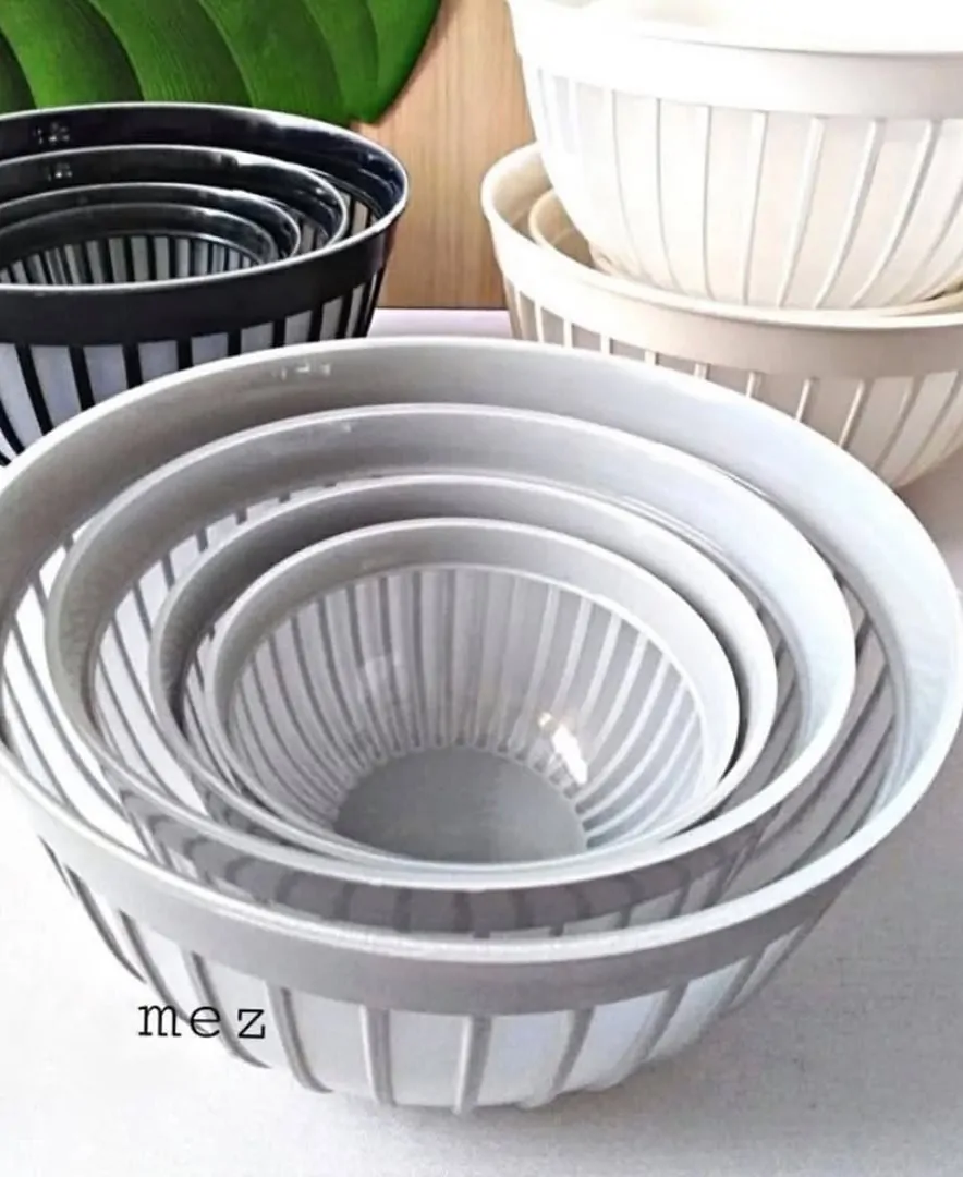 Duman Dorna Round Basin Bowl Set 4-Pcs - Image 5