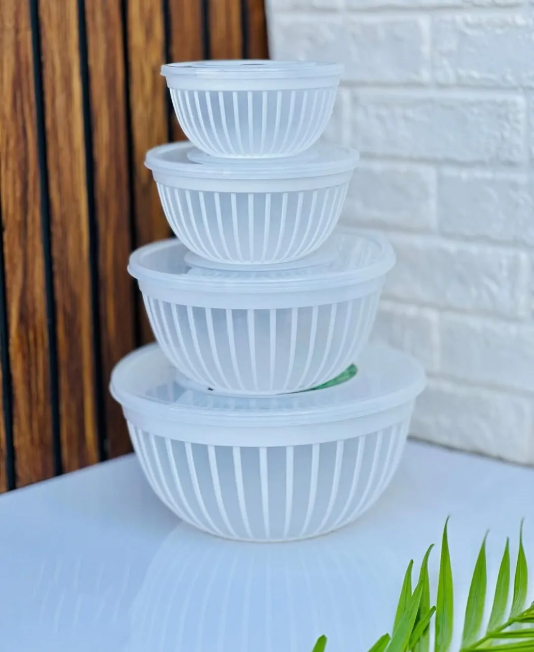 Duman Dorna Bowl Set with Lid 4-Pcs - Image 4