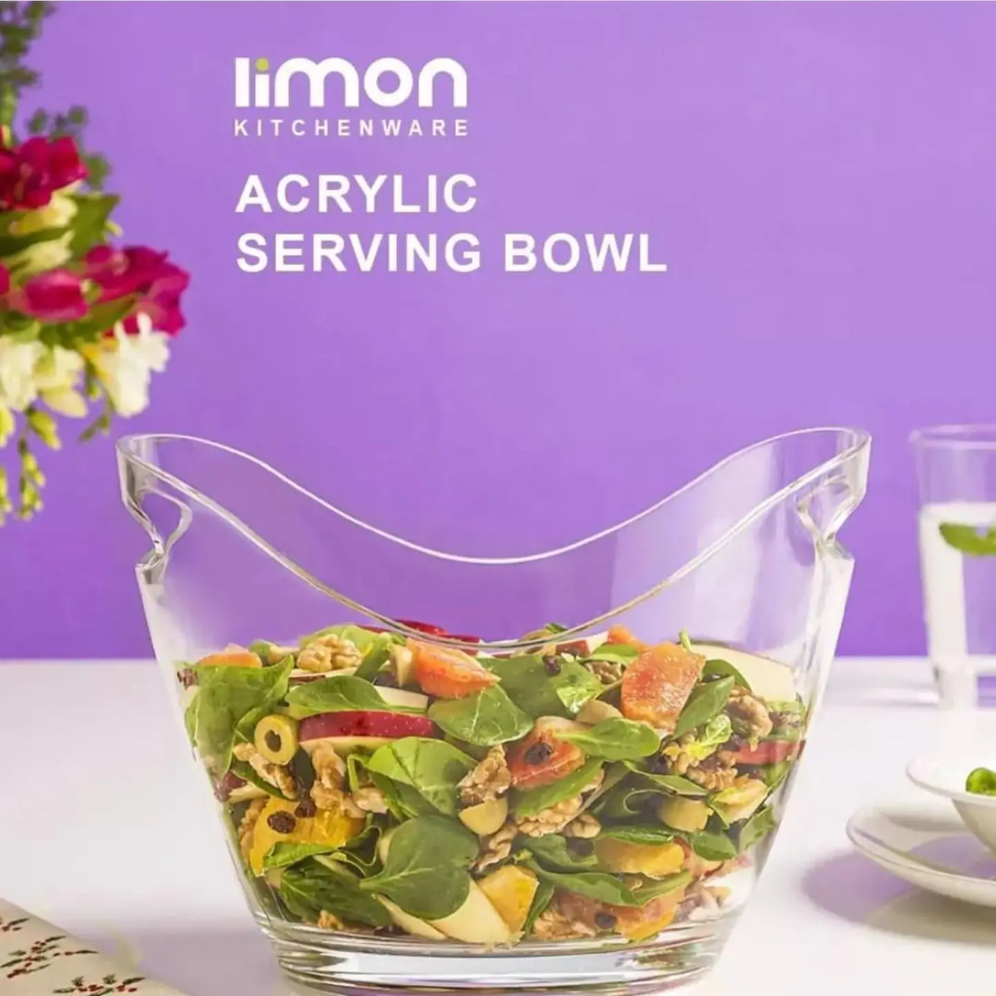 Limon Acrylic Serving Bowl