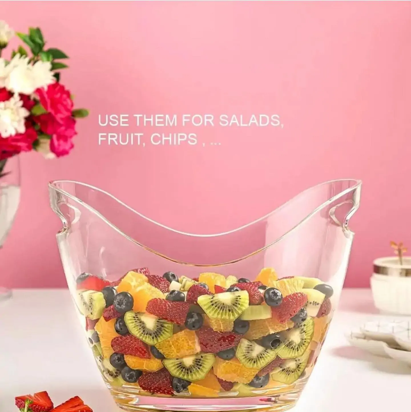 Limon Acrylic Serving Bowl - Image 6