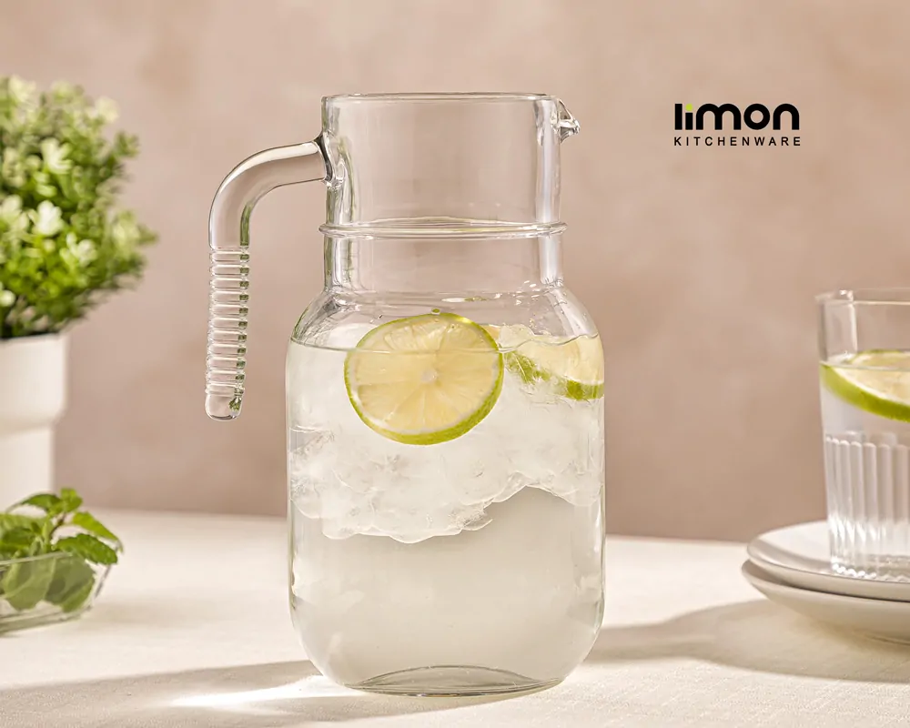 Limon Glass Pitcher & Jug 1.5 L (Plain) - Image 3