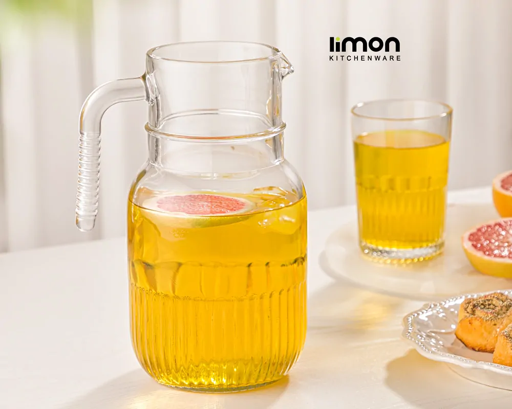 Limon Glass Pitcher & Jug 1.5 L (Stripped)