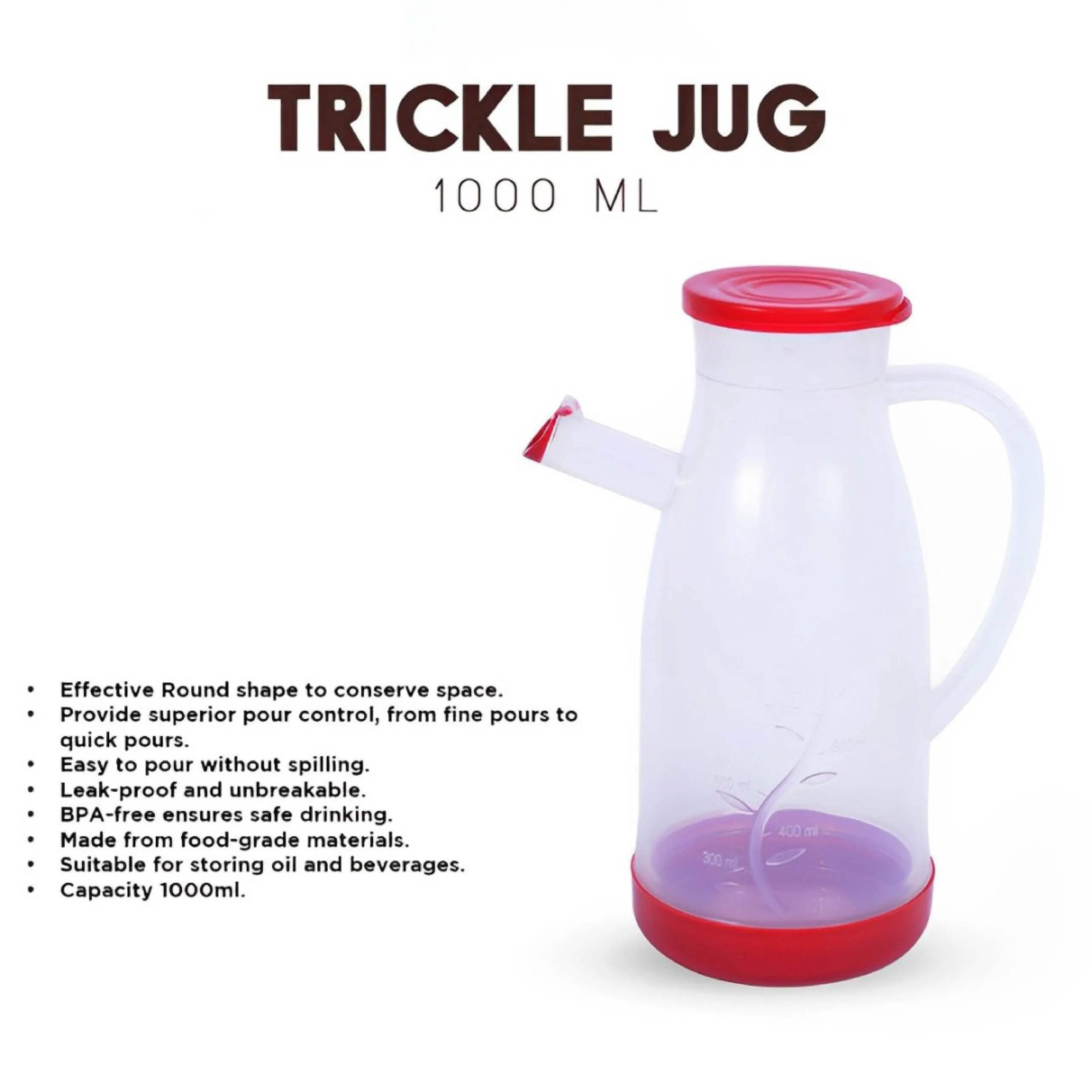 Maxware Trickle Oil Jug 1-Liter - Image 8