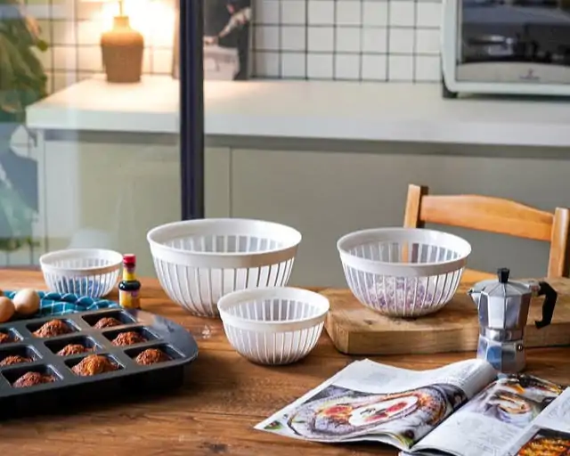 Duman Dorna Round Basin Bowl Set 4-Pcs