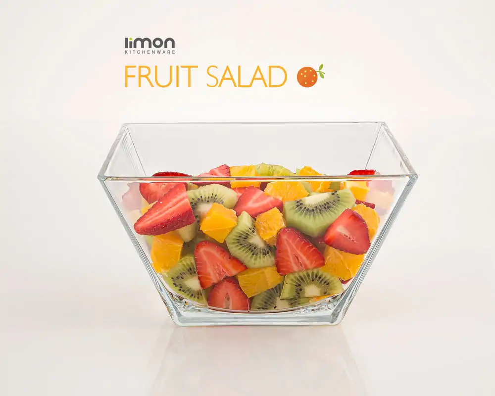 Limon Square Glass Bowl 1200-Ml - Image 2