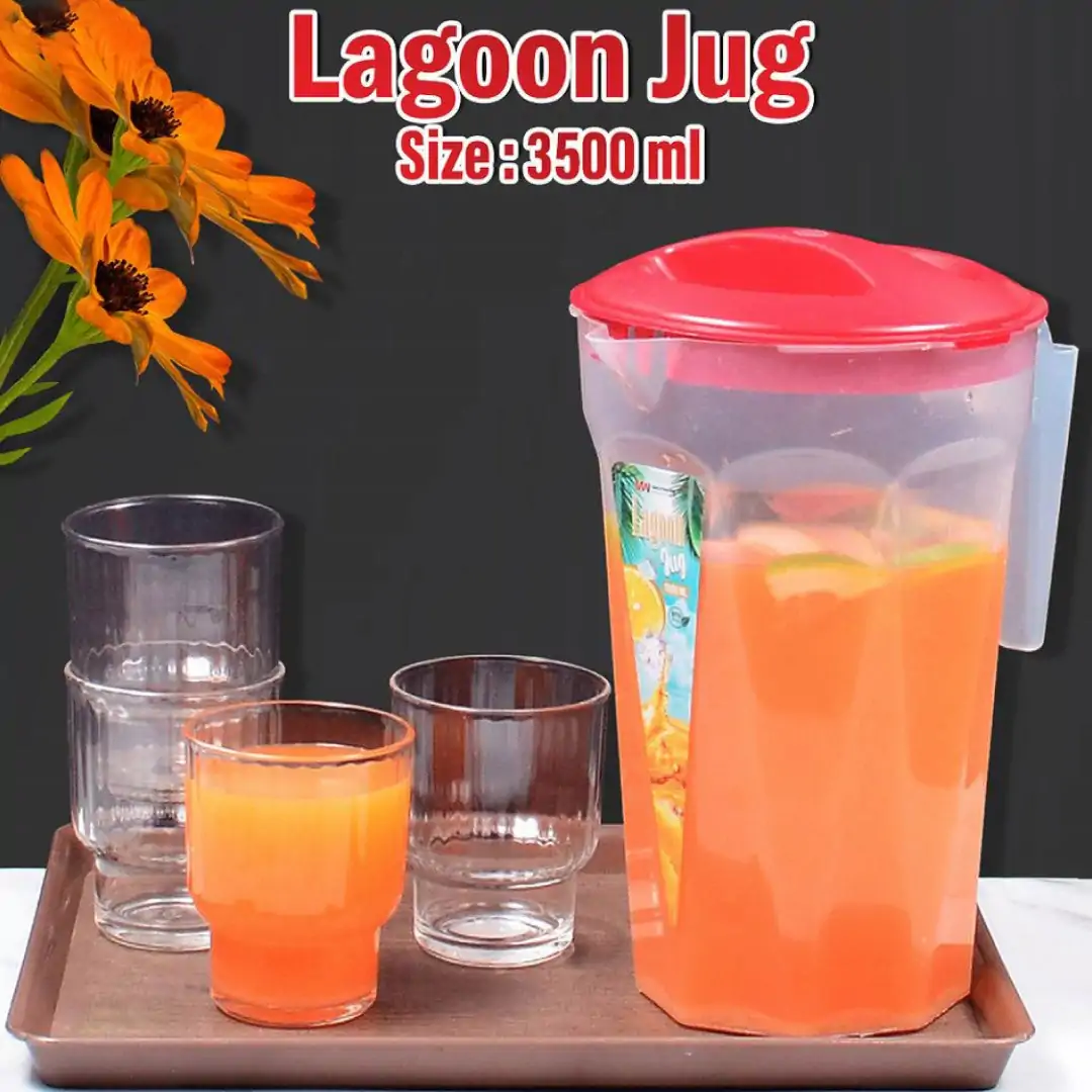 Maxware Lagoon Water Jug Plastic 3.5 L - Image 3