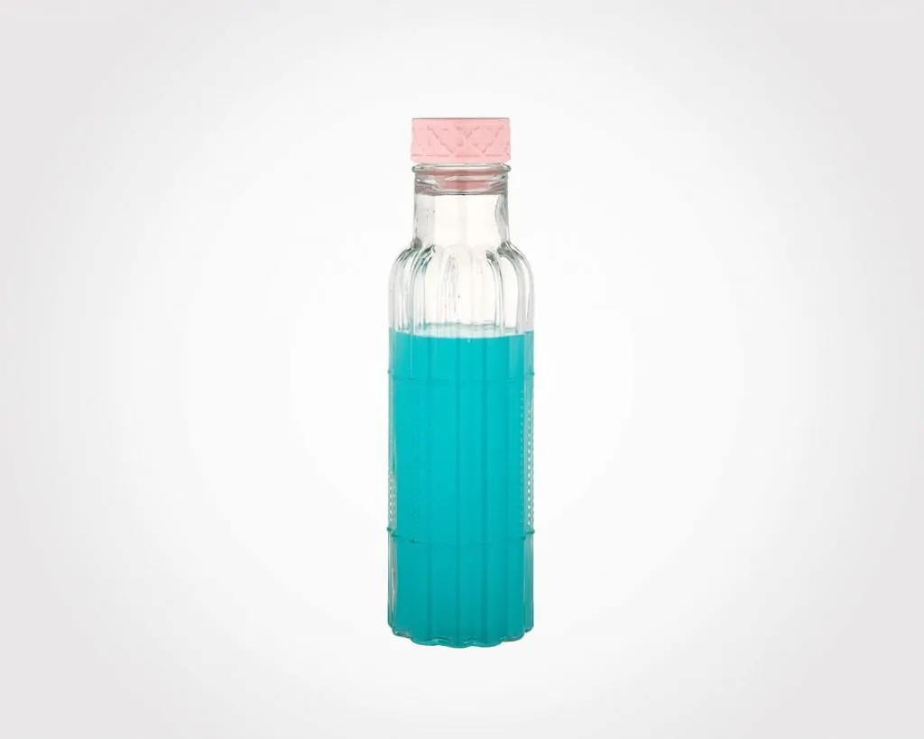 Limon Glass Bottle 1.1 L with Plastic Cap (Sahel) - Image 3