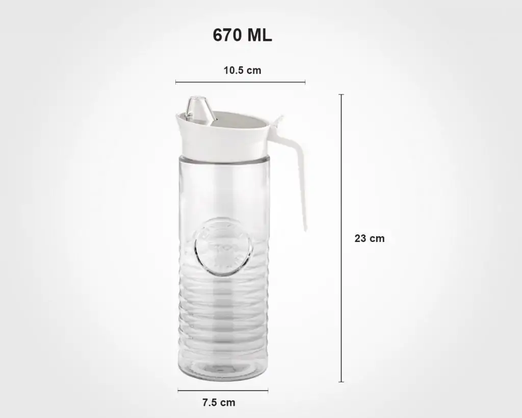 Limon Glass Oil Bottle 670-ml - Image 5