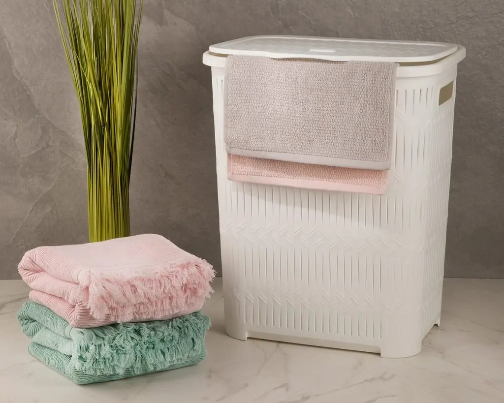 Limon Laundry Basket Large (Bamboo Design) - Image 3