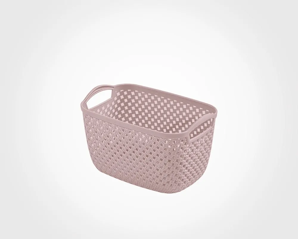 Limon Organizer Basket with Handle Knit Design - Image 9