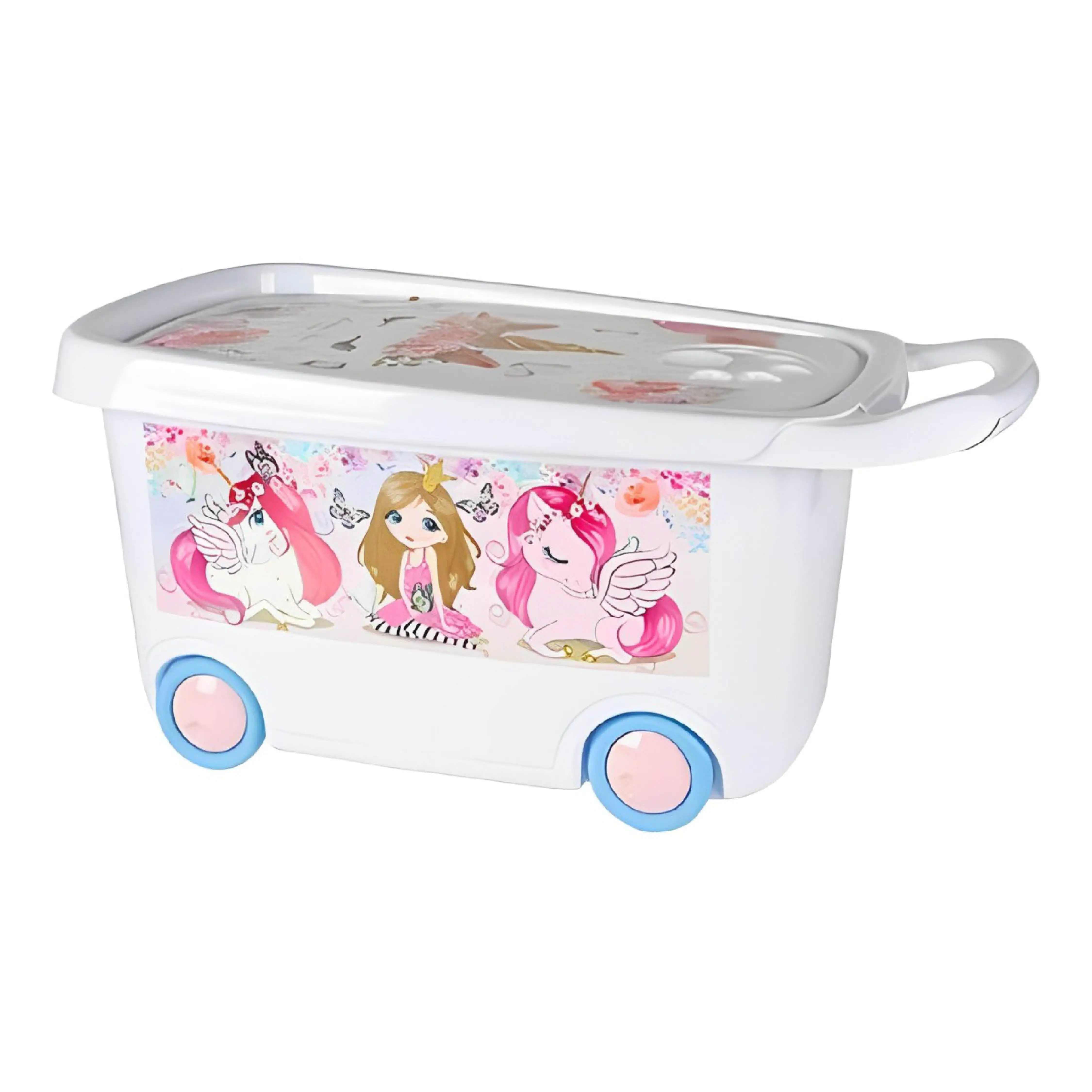 Zibasazan Kids Toy Storage Box (Wheels) - Image 7