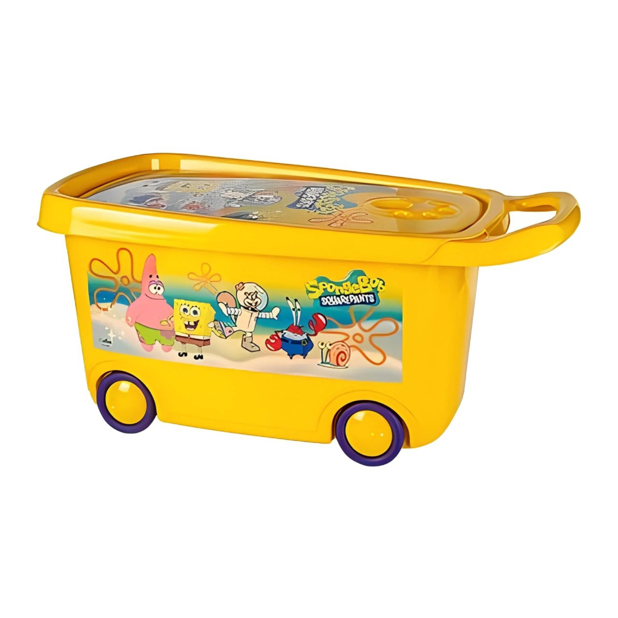 Zibasazan Kids Toy Storage Box (Wheels) - Image 6