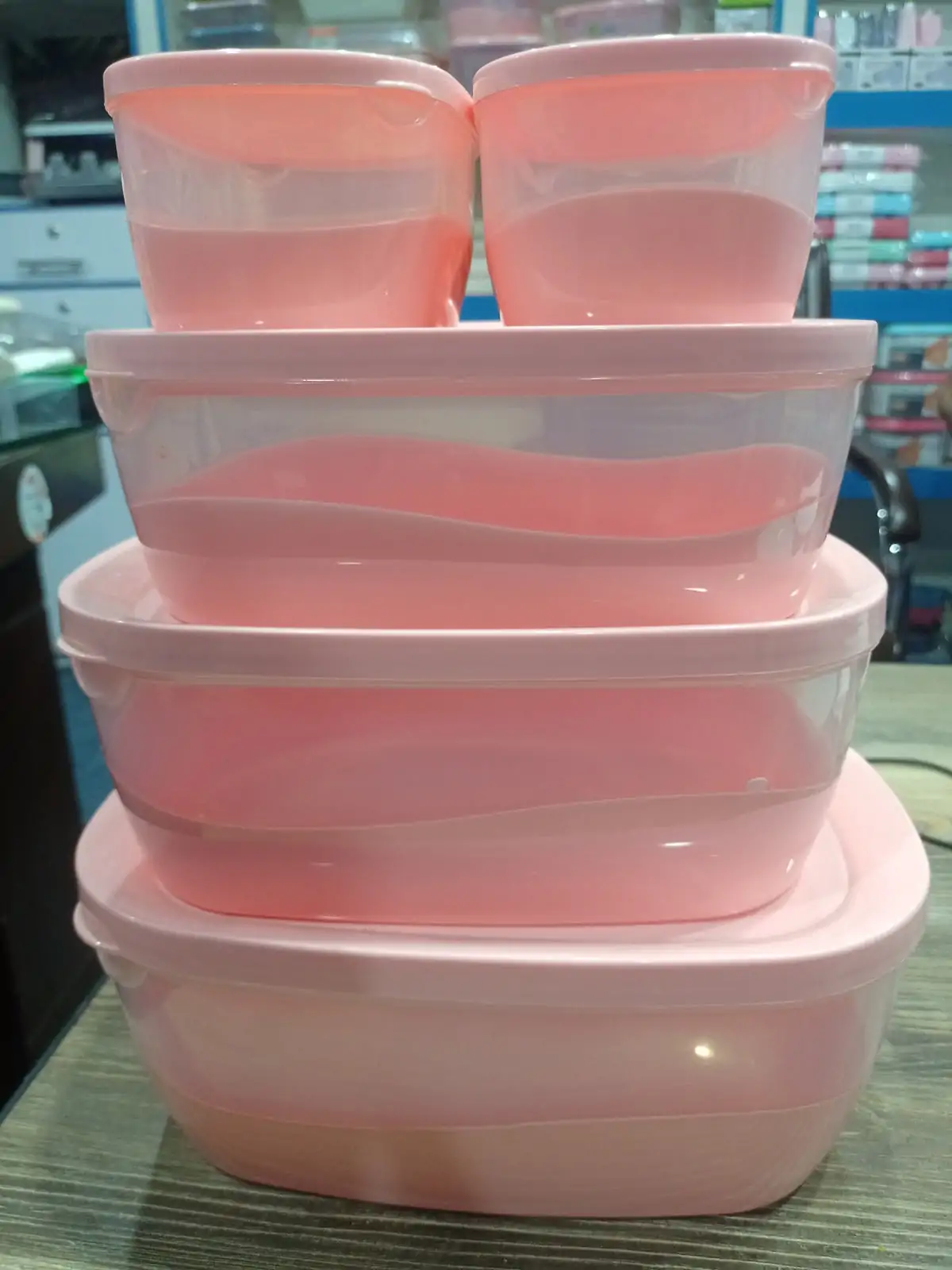 Ashkan Oval Plastic Bowl Set 5-Pcs - Image 6