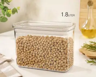 Limon Royal Acrylic Canister 3-Pcs Set (Rectangle) - Image 5