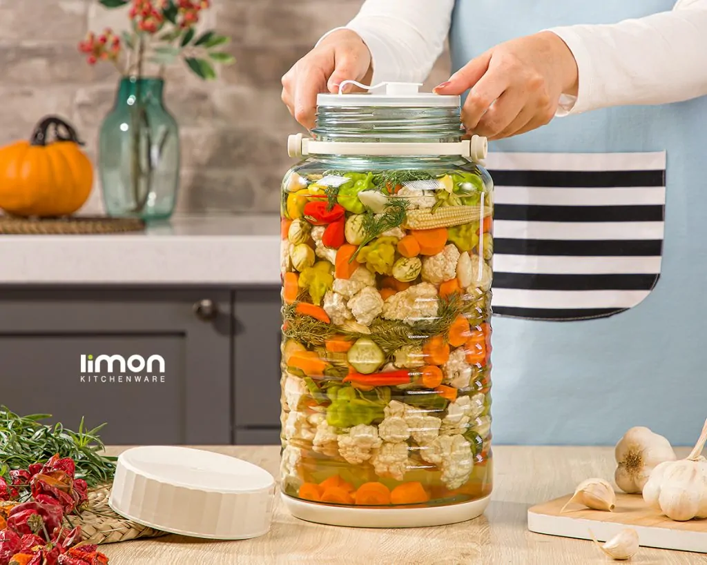 Limon Pickle Glass Container/ Jar 4 & 5 Liters - Image 3
