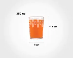 Limon Pitcher & Water Glass 7-Pcs Set-Made in Iran - Image 12