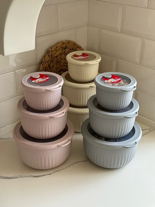 Limon Bowl Set – 3 Pc's with Vented Lid - Image 3