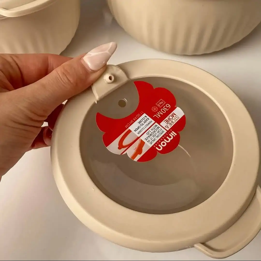 Limon Bowl Set – 3 Pc's with Vented Lid - Image 2