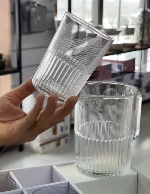 Limon Pitcher & Water Glass 7-Pcs Set-Made in Iran - Image 6